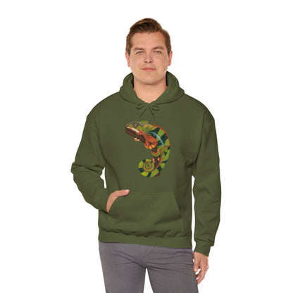 Chameleon Art Illustration Hoodie