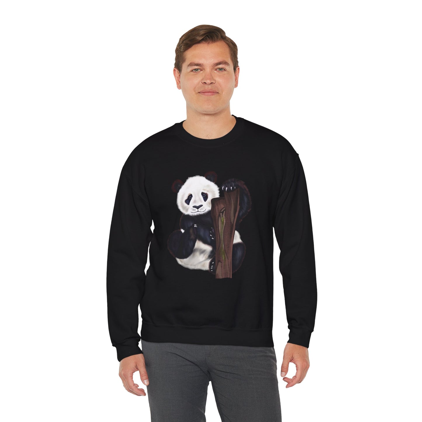 Panda Illustration Sweatshirt