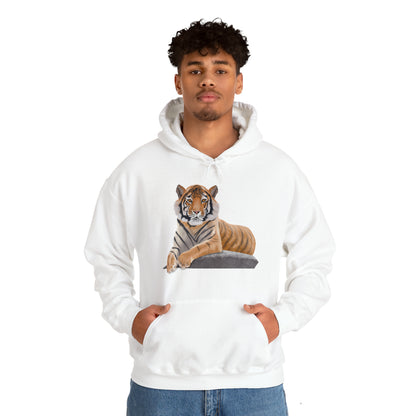 Tiger Art Illustration Hoodie