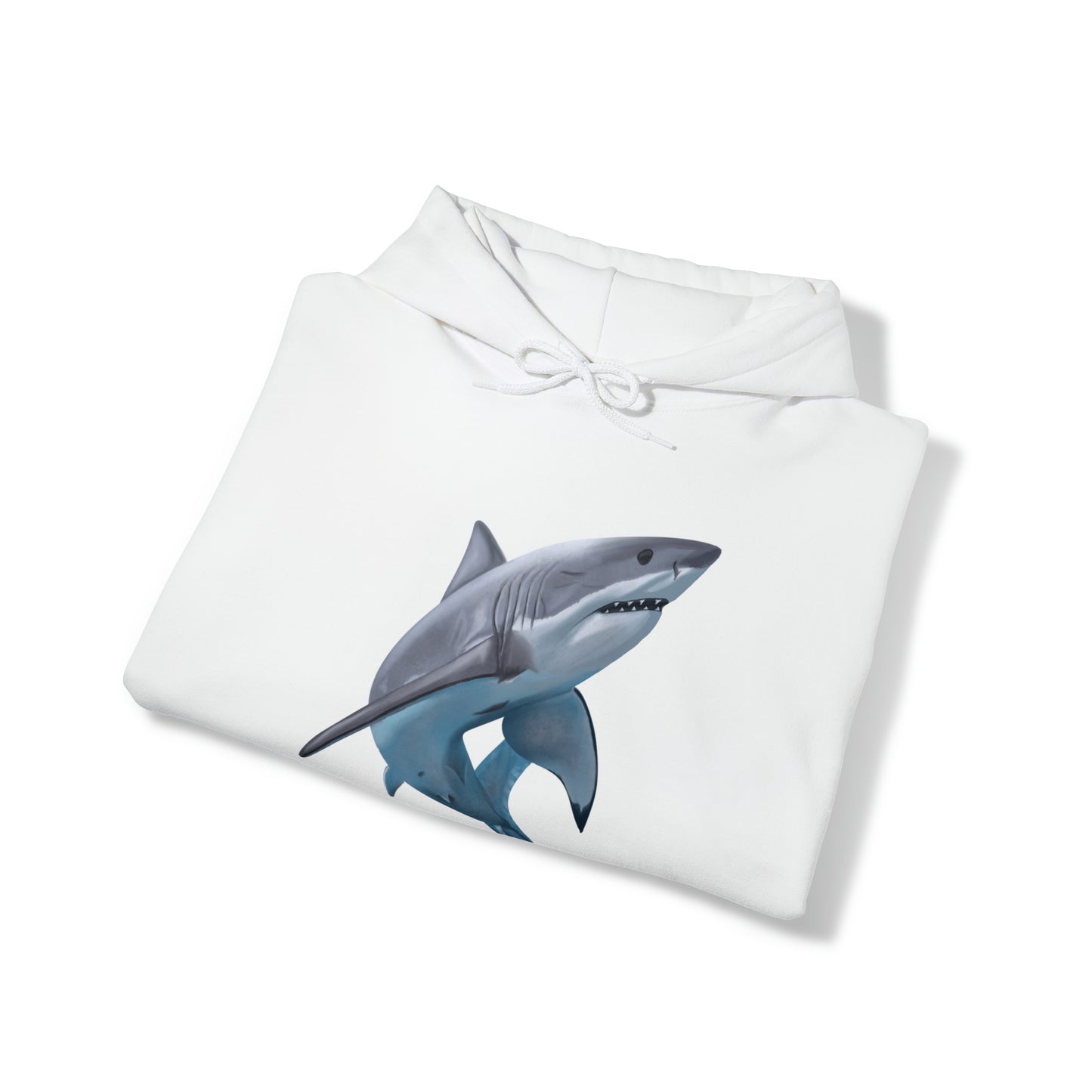 Shark Art Illustration Hoodie