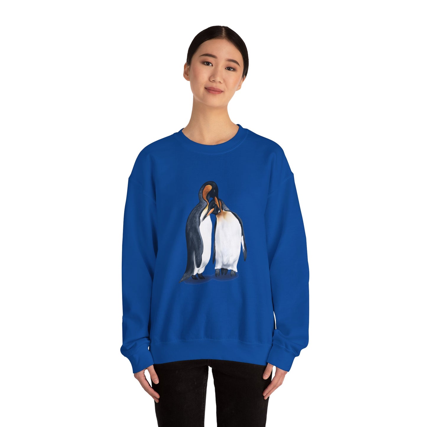 Penguins Illustration Sweatshirt