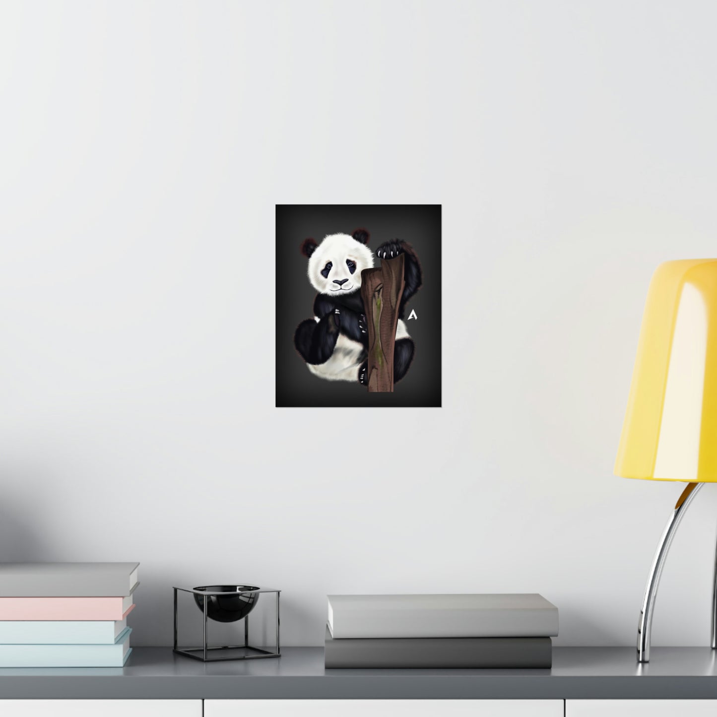 Panda Art Illustration Poster