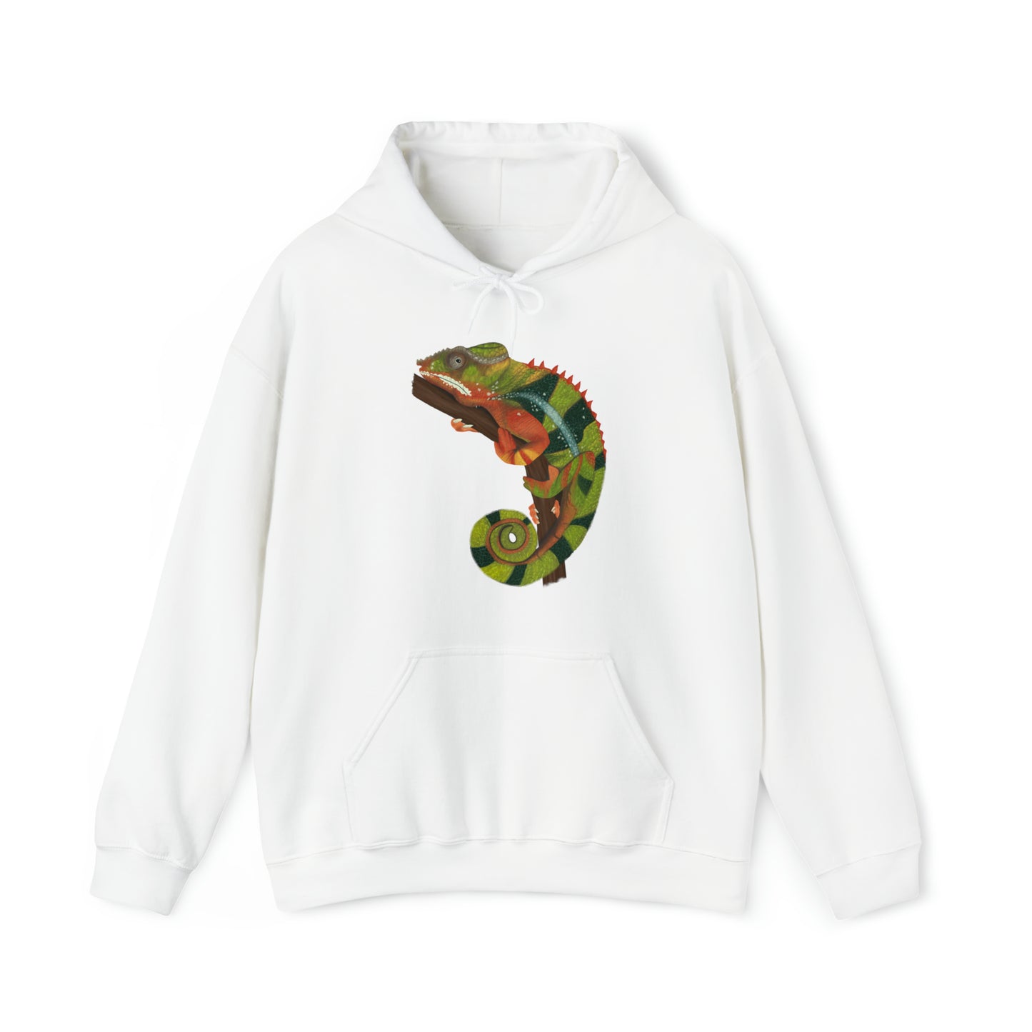 Chameleon Art Illustration Hoodie