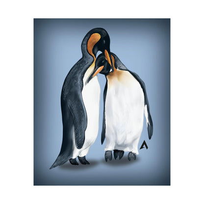 Penguin Art illustration Poster