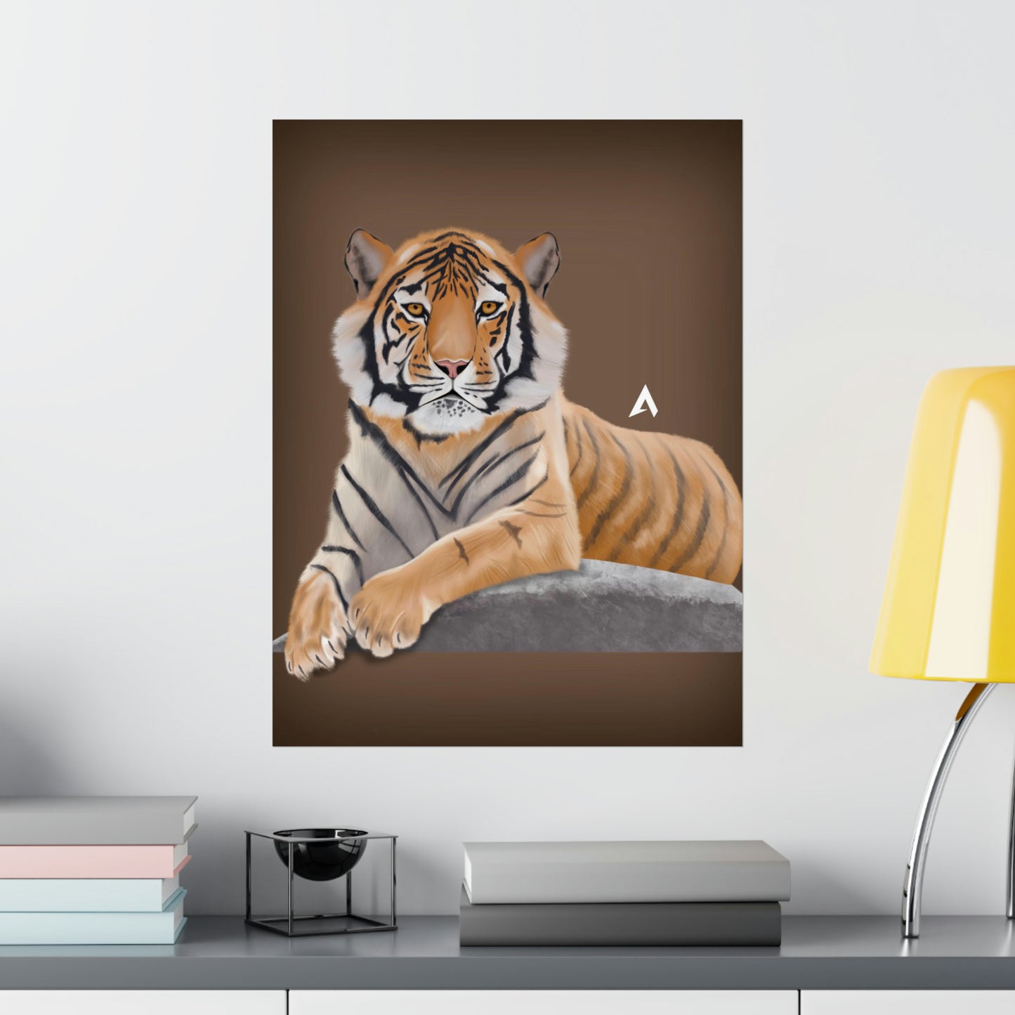 Tiger Art illustration Poster