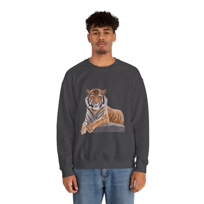 Tiger Illustration Sweatshirt