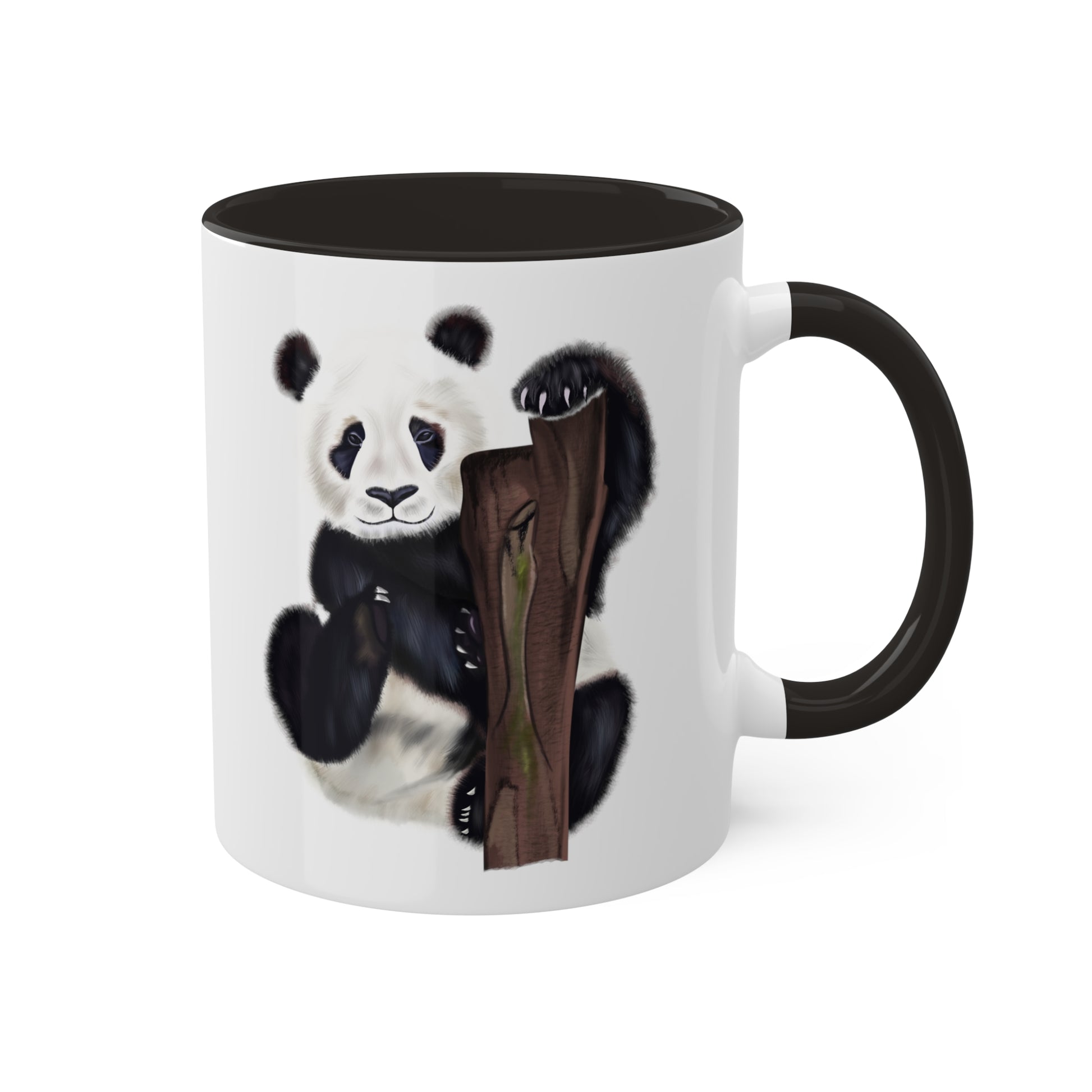 Panda digital art illustration mug cup